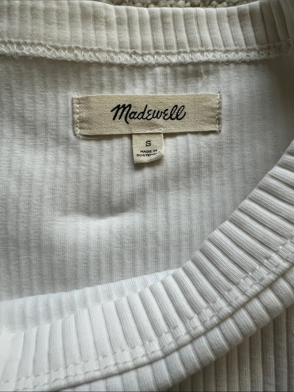 Madewell Sleekhold Crop Tank - Picture 7 of 7